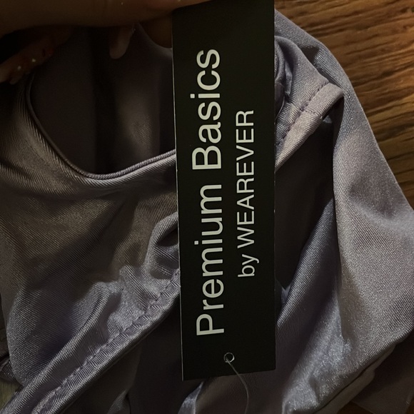 Purple Silk Bodysuit - Picture 3 of 3